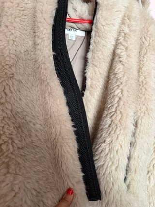 Chaqueta de esquí beige