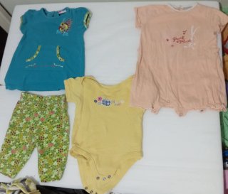 Conjunto ropa niña 6 meses