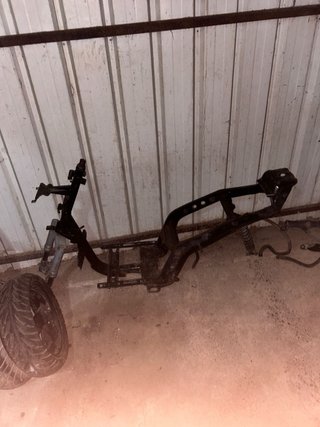 Chasis Piaggio NRG sin papeles