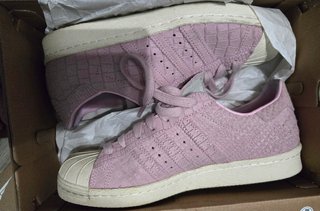 Zapatillas Adidas Superstar Rosa Cocodrilo