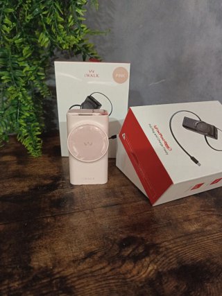 Batería Externa iWALK 10000mAh USB-C Retráctil