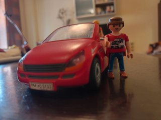 Coche y moto de agua Playmobil