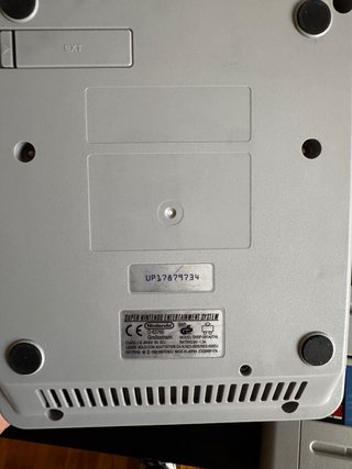 Super Nintendo SNES One Chip Impecable