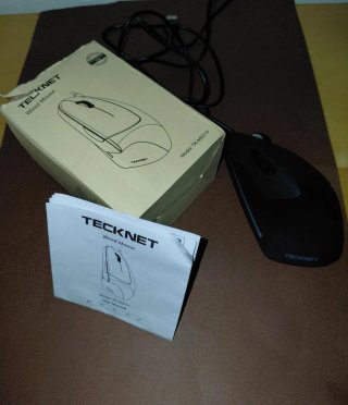 Ratón TeckNet TK-MS014 con cable.