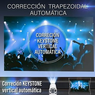 Proyector 4K Style 180 Grados 10000 lúm · Nuevo