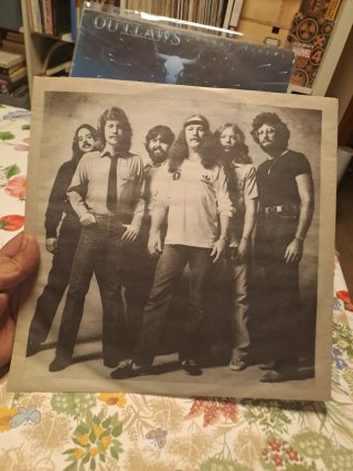 Outlaws - Ghost Riders LP Vinilo 1980