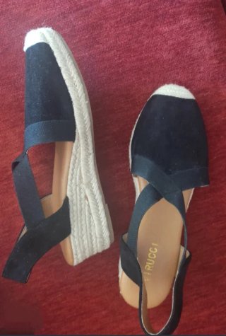 Sandalias cuña de esparto - alpargatas Virucci - 2