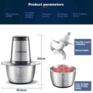 Picadora de cocina eléctrica  Nuevo a estrenar