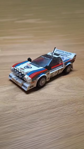 LEGO Compatível - Lancia Rally 037 Martini Racing