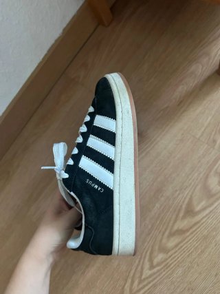 Adidas Campus Negras y Blancas
