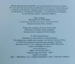 LAS SOMBRAS DE LA MENTE
