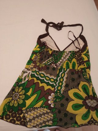 Top Veraniego Estampado Floral Talla S