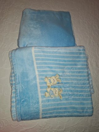 Juego de sábanas coralina cuna