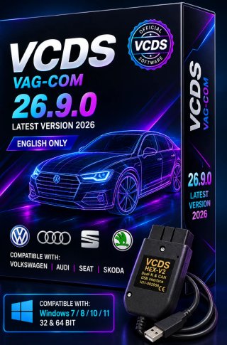 VCDS VAG-COM 26.9.0 Última Versión 2026