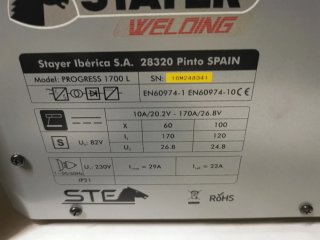 Soldador stayer progress 1700L