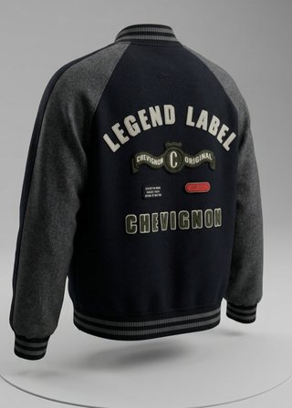 Chaqueta Chevignon Azul y Gris