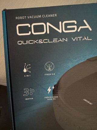 Cecotec Conga Robot Aspirador Quick&Clean Vital