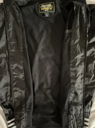 Chaqueta Avirex Negra Satinada Talla L