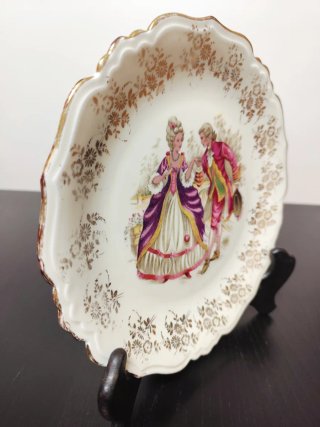 Prato Decorativo em Porcelana - Limoges (25 cm)