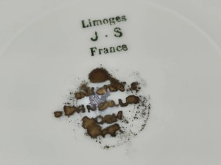 Prato Decorativo em Porcelana - Limoges (25 cm)
