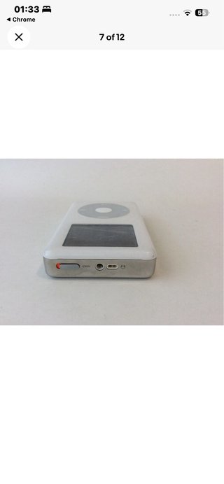 Apple iPod Classic 4ª Gen 20GB Plata