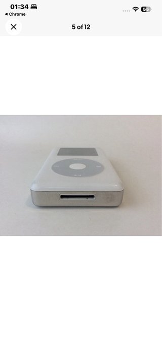 Apple iPod Classic 4ª Gen 20GB Plata