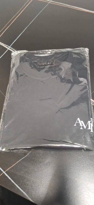 Camiseta Amiri Blanca y negra
