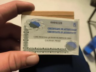 Moneda Carlos I Rey de España 1999