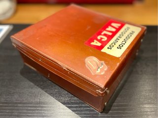 Custodia in pelle vintage Polaroid