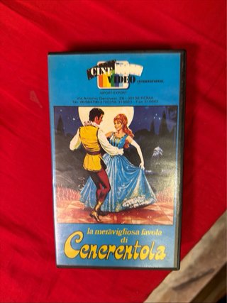 VHS La Meravigliosa Favola di Cenerentola