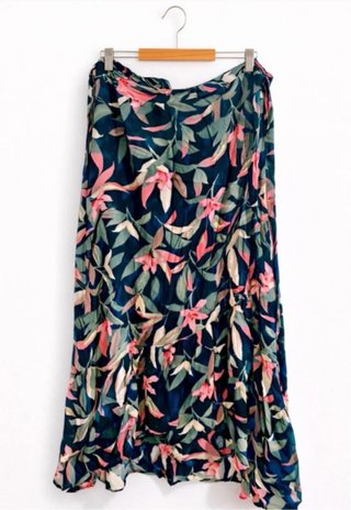 Conjunto Quimono e Saia Estampado Floral