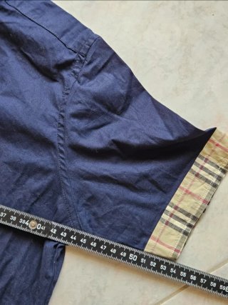 Camicia Burberry Donna Blu Navy S