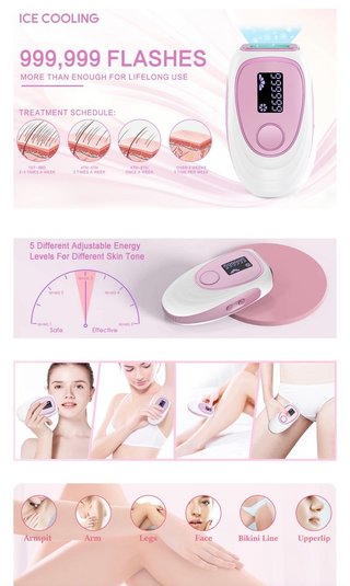 Depiladora Luz Pulsada IPL - Nueva a estrenar