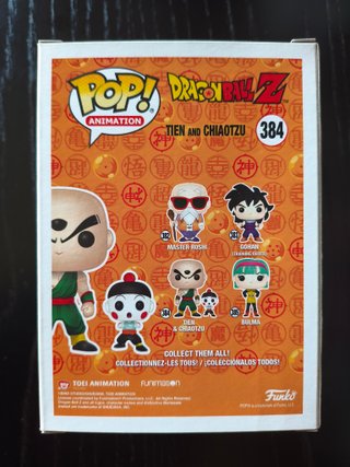 Tien and Chiaotzu Funko Pop
