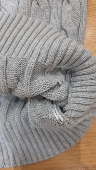 Jersey Polo Ralph Lauren Gris Trenzado