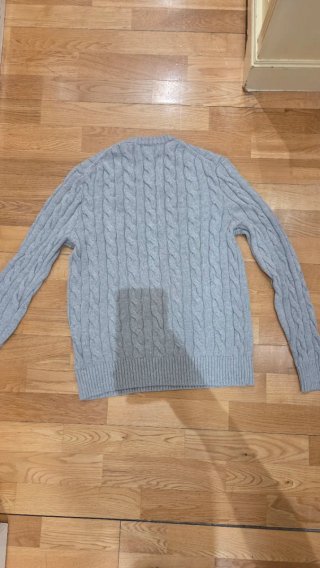 Jersey Polo Ralph Lauren Gris Trenzado