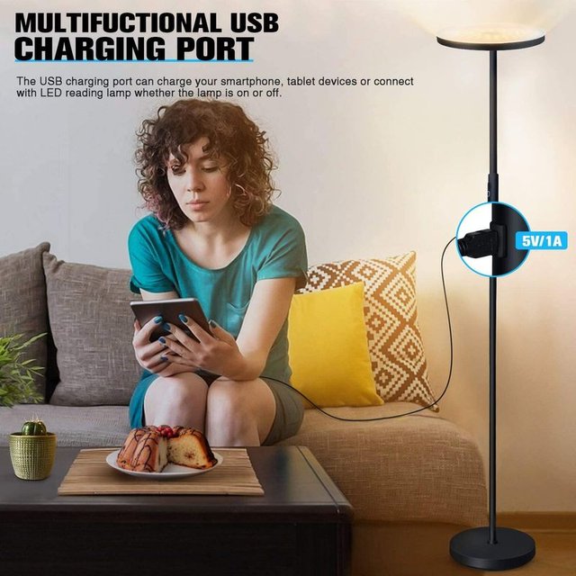 Lampada da Terra LED e accessori · NUOVA DA PROVARE