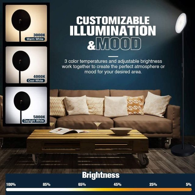 Lampada da Terra LED e accessori · NUOVA DA PROVARE