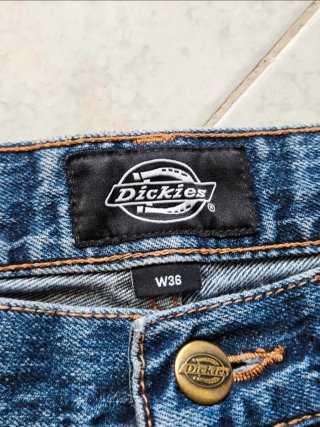 Dickies Denim Shorts Uomo XL – Bermuda Jeans Vinta