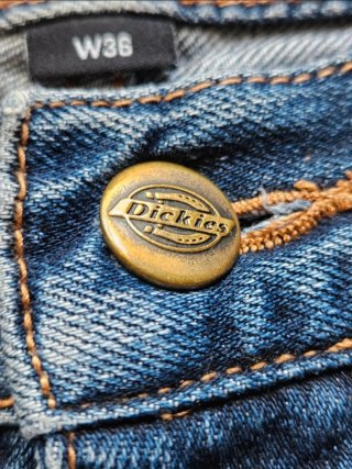 Dickies Denim Shorts Uomo XL – Bermuda Jeans Vinta