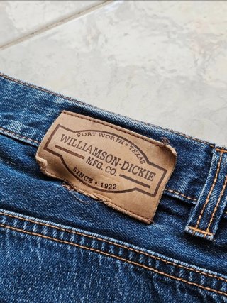 Dickies Denim Shorts Uomo XL – Bermuda Jeans Vinta