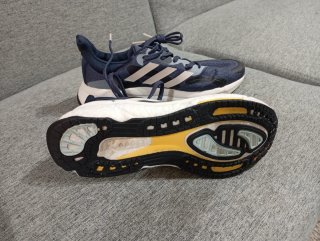 Zapatillas Adidas Azul y Blanco