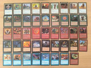Lote de Cartas Magic Antiguas