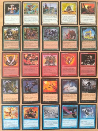 Lote de Cartas Magic Antiguas