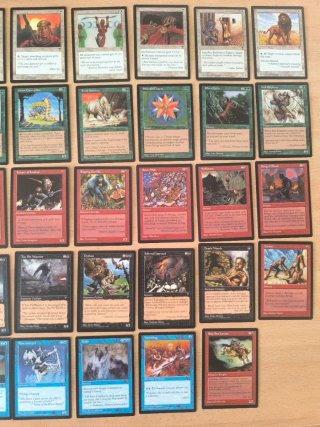Lote de Cartas Magic Antiguas