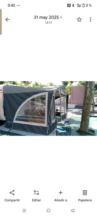 Caravana ligera 750 kg