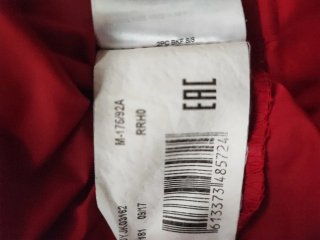 Giacca a vento DC Shoes Rosso/Blu Tg. M