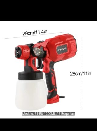 Pistola Pintura Eléctrica 1200ML