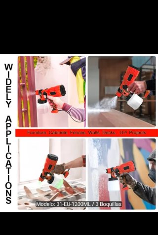 Pistola Pintura Eléctrica 1200ML