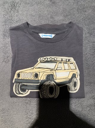 Camiseta Mayoral 116cm Coche Off-Road